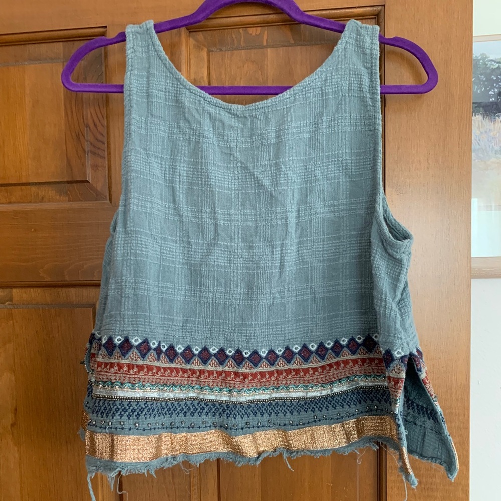 Highly detailed tank top with back cut out